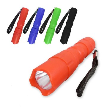 掛繩彩色手電筒 小型手電筒 鑰匙圈吊飾 輕便手電筒 登山露營照明燈 應急手電筒 居家照明 贈品禮品  A2897