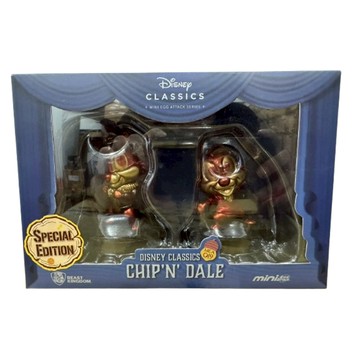 (不挑盒況) MEA-019SP 迪士尼經典系列 奇奇蒂蒂 雙入特別版 金屬色 迪士尼 收藏 公仔