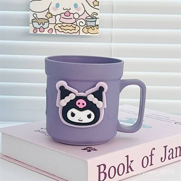 【臺灣-出貨】  庫洛米漱口杯家用情侶洗漱杯可愛卡通兒童刷牙杯子三麗鷗玉桂狗 0EU3