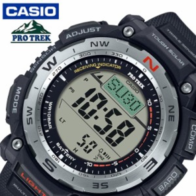 カシオ 腕時計 CASIO 時計 カシオ CASIO プロトレック PRW-3400シリーズ PRO TREK Climber Line 男性 向け  メンズ ソーラー アウトドア | LINEショッピング