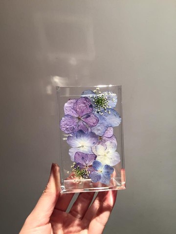 Oone_n_Only Handmade 押花筆筒 (細SIZE)