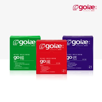 APP獨享★日夜暢空組【goiae果葉】康普茶沖泡粉包(蘋果風味)1盒+(百香果風味)1盒+(鳳梨風味)1盒