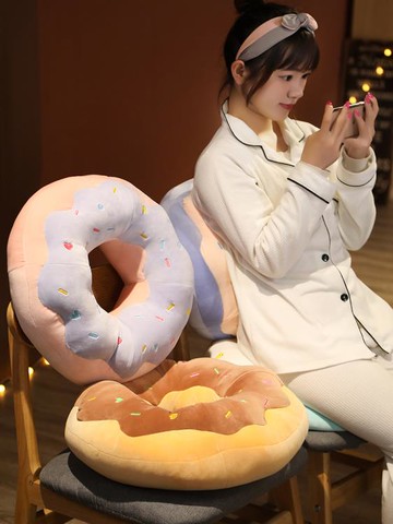 圓形鏤空透氣屁股墊榻榻米墊地上辦公室坐墊久坐增高學生椅子座墊 99購物節