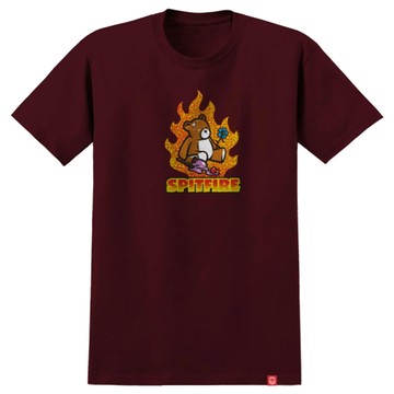 SPITFIRE 510101023A-MAR LIL BEATDOWNS TEE 短T (酒紅色)