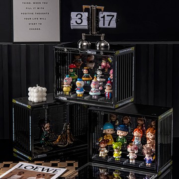 🔥【新品上新】🔥popmart盲盒收納 公仔收納盒 盲盒收納 盲盒展示盒 模型展示盒 公仔盒 包包展示盒 展示櫃 展示盒
