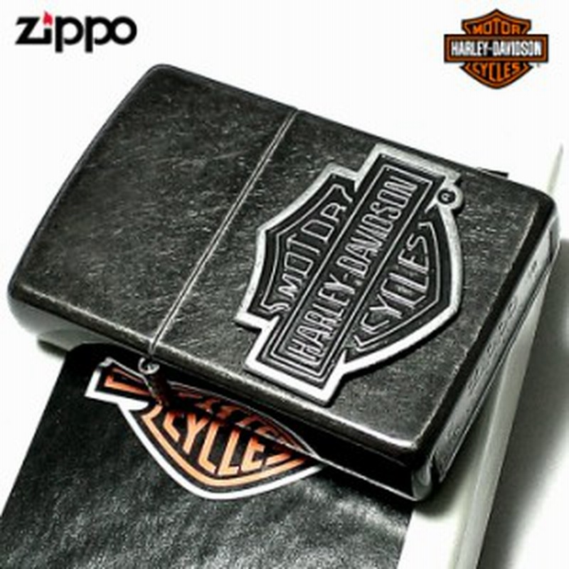 Zippo ライター ハーレーダビッドソン ジッポ ブラックバレル アンティーク 黒 メタル かっこいい Usモデル シンプル おしゃれ 通販 Lineポイント最大1 0 Get Lineショッピング