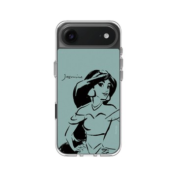 iPhone Air Clear Case（相機按鈕） 透明 - 迪士尼-公主系列 Disney Princess - 茉莉公主
