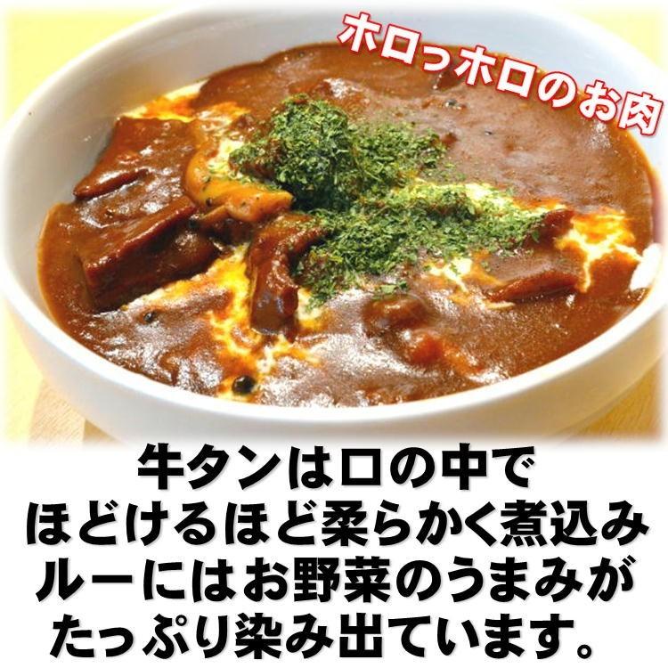 牛タン カレー シチュー 4パック セット 送料無料 仙台 牛たん 名物 レトルト メール便 curry ごろごろ 肉