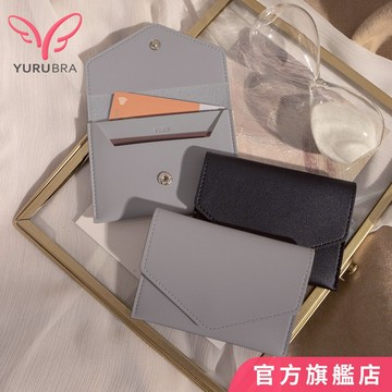 YURUBRA 韓系皮革卡夾包  E134