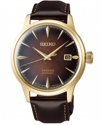seiko SK037 精工錶 Presage 4R35-03M0B(SRPD36J1) 限量經典不敗機械腕錶/ 金 41mm｜樂天領券現折★全館特惠中★指定刷卡回饋10%