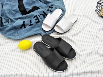 FINDSENSE Z1 日系 男女情侶 時尚 潮流 休閒 簡單款 運動拖鞋 沙灘拖鞋 室內拖鞋 一字拖鞋