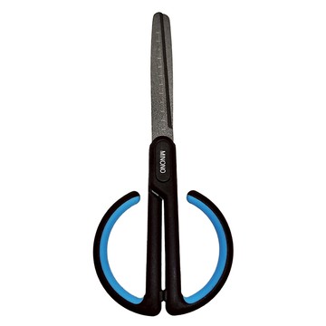 minono 米諾諾 刻度尺防黏曜黑剪 16.7 x 7.5 x 1cm  166027  1支