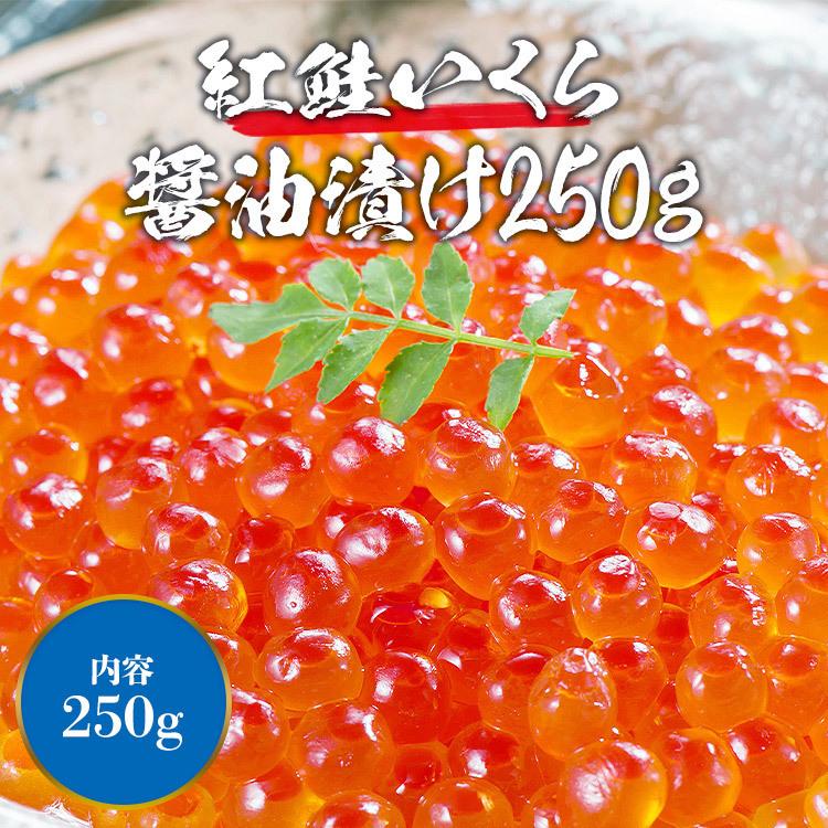 いくら 醤油漬け サーモントラウト 紅鮭 食べ比べ 250g×2 丼 軍艦 手巻き寿司 ちらし寿司 送料無料 冷凍便 ギフト お中元 お取り寄せグルメ 食品