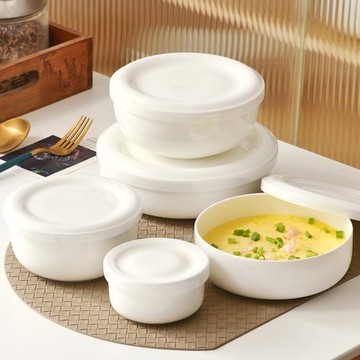 陶瓷蒸蛋碗帶蓋家用蒸雞蛋羹保鮮湯盤微波爐隔水燉碗蒸蛋羹專用碗