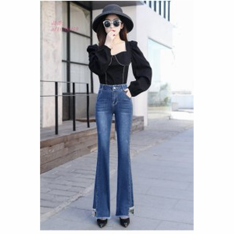 21 デニム パンツ 春 夏 秋 ゆったり カジュアル ジーパン レディースワイトパンツ ハイウェスト ロング ストレートジーンズ ボジーン 通販 Lineポイント最大10 0 Get Lineショッピング