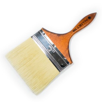 【ALLGET黑傑客】700職人纖鬃刷-5吋 油漆刷 細緻效果 高密度刷毛 濃稠塗料&室內面漆推薦5 inch