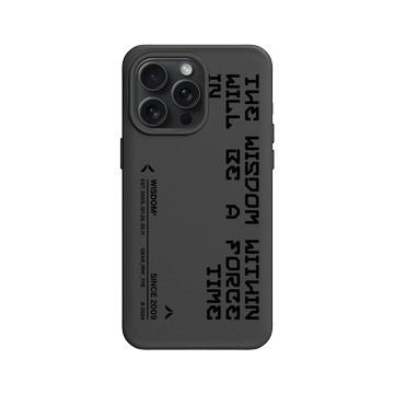 iPhone 15 Pro Max SolidX 黑 - WISDOM - TIME SIGN