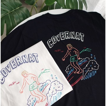 🔥隔日配｜KT 韓國COVERNAT 經典衝浪短T 短袖 情侶T T恤 韓國品牌 COVERNAT 短袖 韓國代購