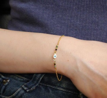 細鍊系列/埃及風眼球手鍊