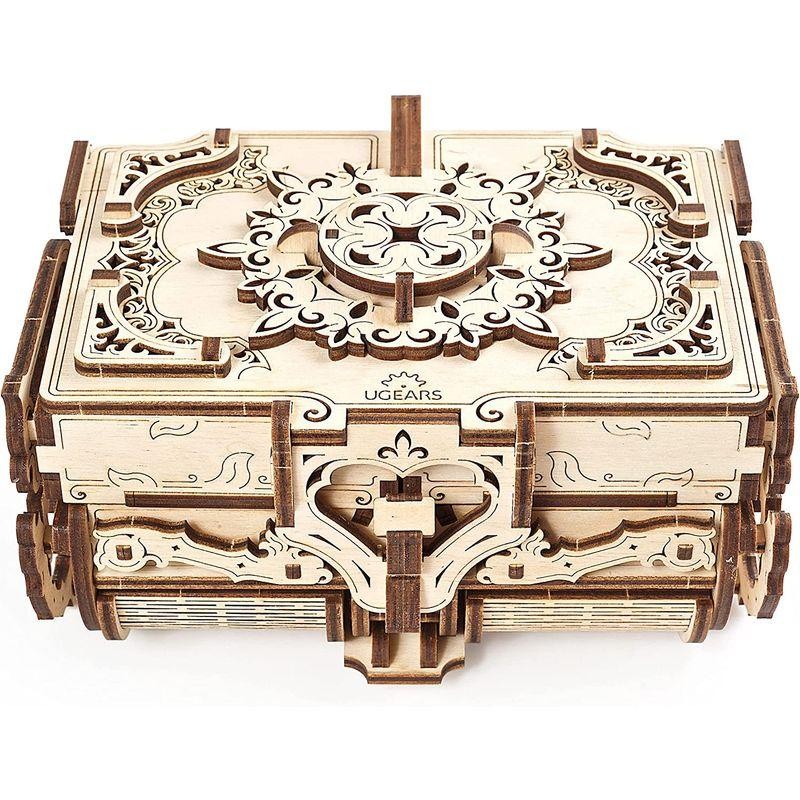 Ugears ユーギアーズ Antique Box アンティークボックス 木製 ブロック