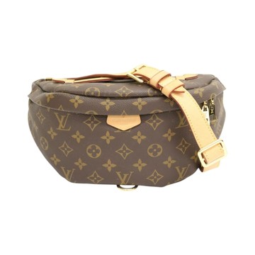 LOUIS VUITTON LV 路易威登 Bumbag 腰包 棕色 原花帆布 M43644 【二手名牌BRAND OFF】