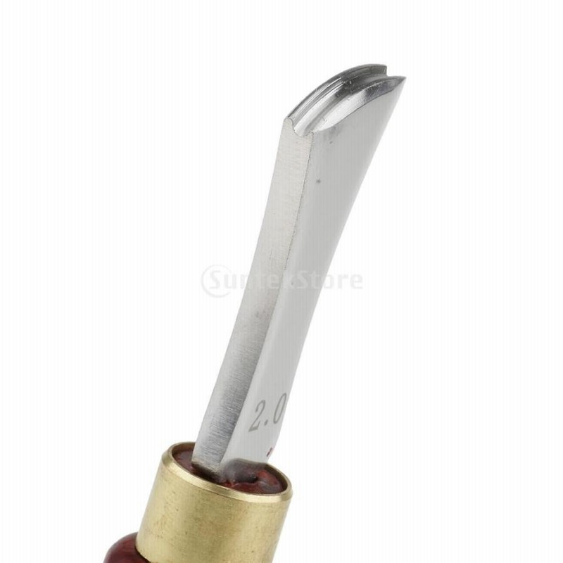 クラフト＆縫製 革の端折り目つけ器 レザー クラフト アクセサリー 全4 ...