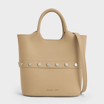 Bobbie 兩用斜紋布水桶包