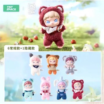 <蛋黃限定>🐻新貨到🦉 DORA 茸茸動物所系列搪膠毛絨 盒玩 挑款 全新現貨