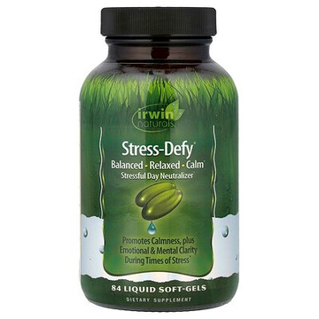 Irwin Naturals, Stress-Defy，84 粒液體軟凝膠