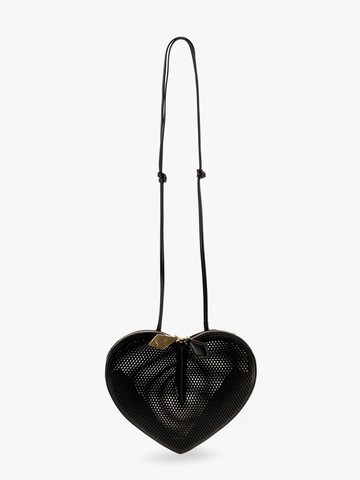 Le coeur shoulder bag in leather with fishnet motif - ALAIA - gender_Woman
