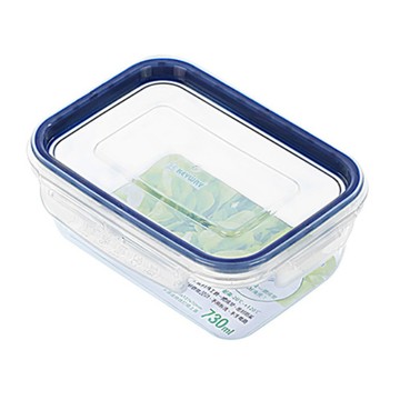 KEYWAY 聯府 雙色長型密封保鮮盒 730ml DCR-730  1入  1個