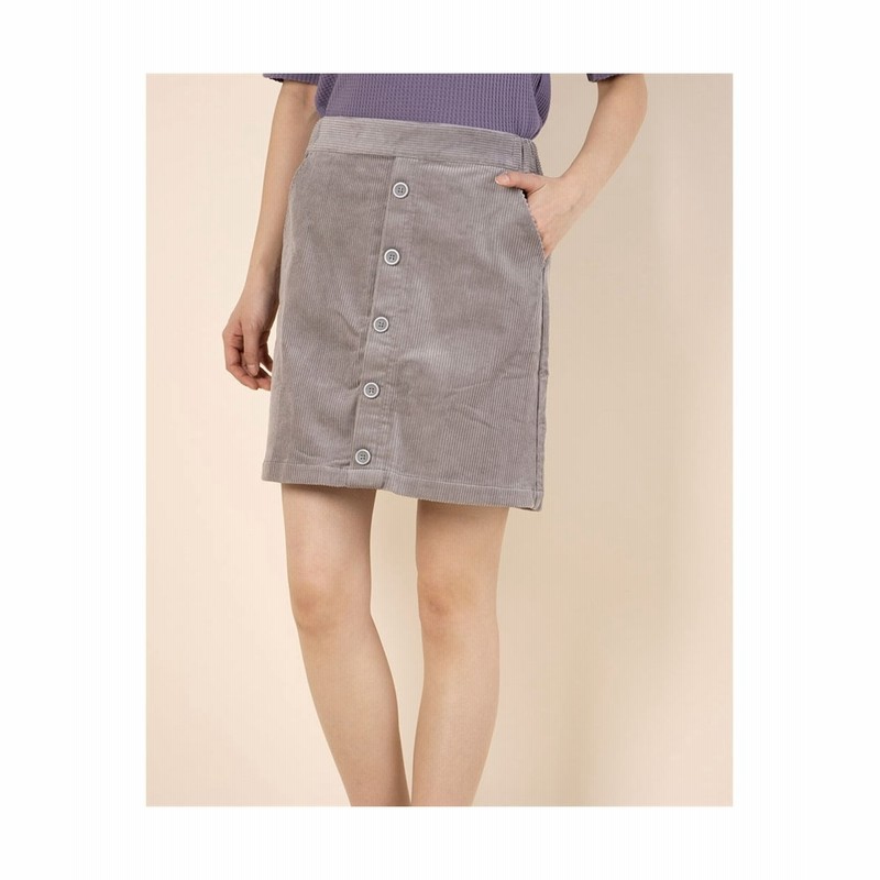 前ボタンコーデュロイ台形スカート ブランド Earth Music Ecology アースミュージックアンドエコロジー 通販 Lineポイント最大1 0 Get Lineショッピング