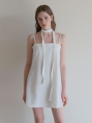 Muen Tie Set Bustier Dress