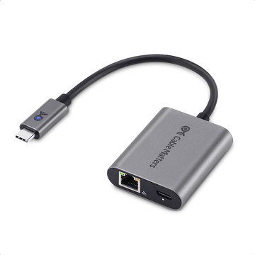 [3美國直購] Cable Matters 201453 USB C 轉 2.5G 網路線轉接頭 含 Type-C 100W PD 適 MacBook iPad Microsoft Surface Pro