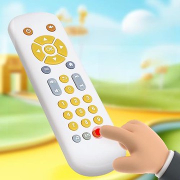 嬰幼兒電視仿真遙控器兒童TV遙控器音樂學習早教益智寶寶安撫玩具