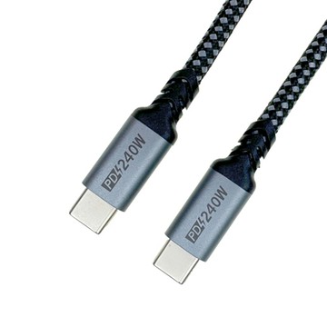 Type C公 - C公 240W Type-C C to C 手機快充傳輸線 1M
