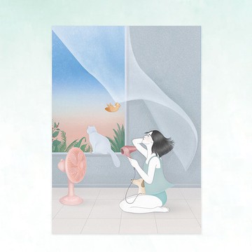 日紀 ⁄  8月 / 畫卡