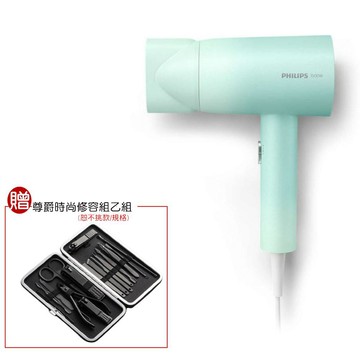 【贈尊爵時尚修容組】PHILIPS 飛利浦潤護色負離子吹風機 BHD399