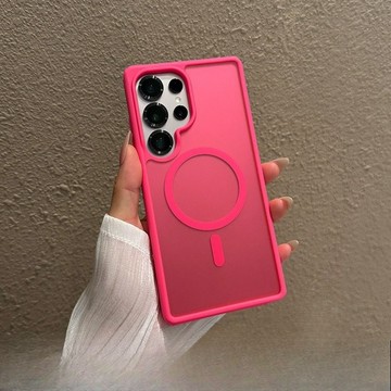 新款 膚感磨砂 磁吸殼 適用 三星 S26 Ultra S25 S24 plus 簡約 A56 A36 A17 手機殼