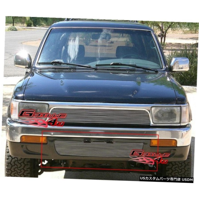 グリル 92-95トヨタ・ハイラックスサーフバンパービレットプレミアムグリルインサート用にカスタマイズ Customized For 92-95  Toyota 4Runner Bumper | LINEブランドカタログ