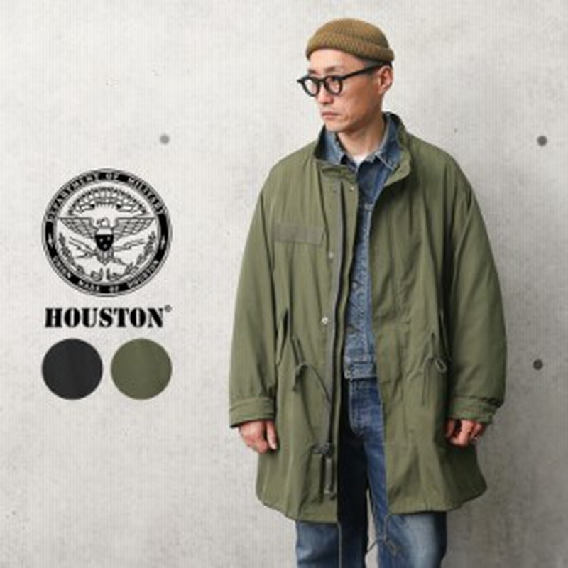 HOUSTON ヒューストン 51127 3WAY フィッシュテール M-65 モッズコート ...