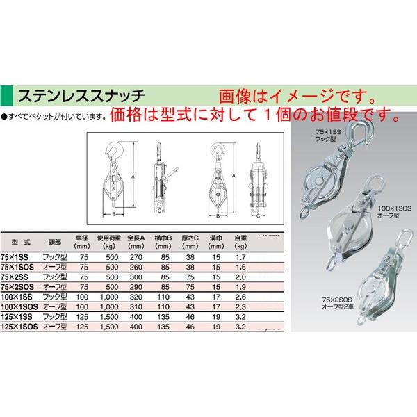 75×1SOS ステンレススナッチ 頭部 オーフ型 通販 LINEポイント最大0.5%GET LINEショッピング