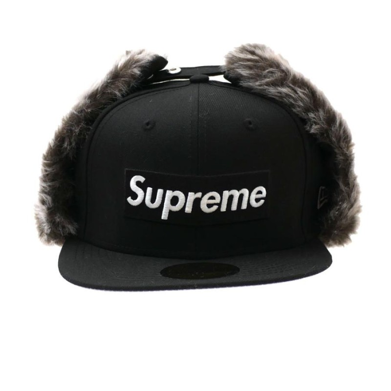 新品 シュプリーム SUPREME Earflap New Era ニューエラ ボックスロゴ