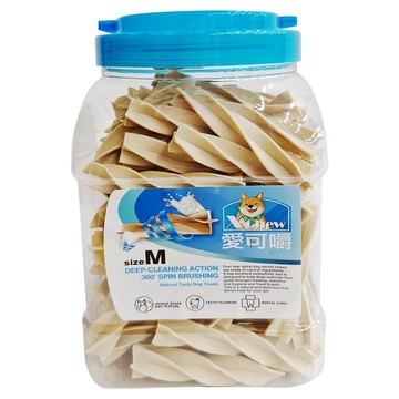 X Chew 愛可嚼 X型牛奶潔牙棒 M  牛奶  700g  1桶