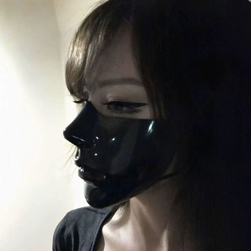 純欲天花板!覆面系面具性感暗黑系半臉面罩假面女郎氛圍拍照道具生日禮物 禮物