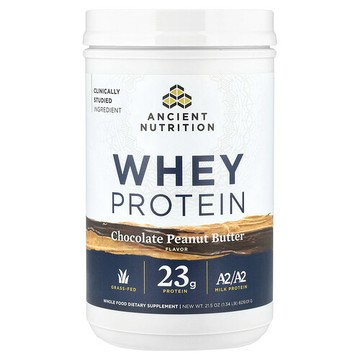 Ancient Nutrition, 乳清蛋白，巧克力花生醬味，1.34 磅（609.01 克）