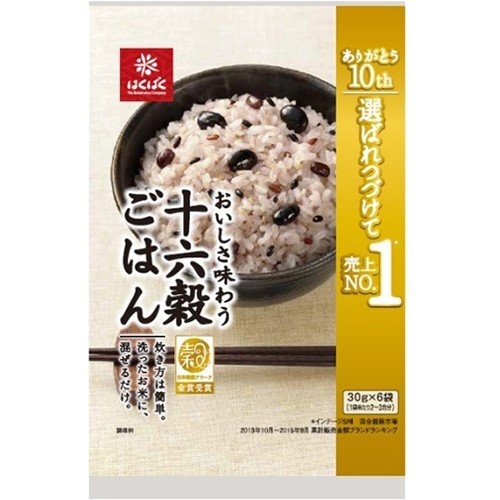  株式会社はくばく 十六穀ごはん（30g×6袋入）