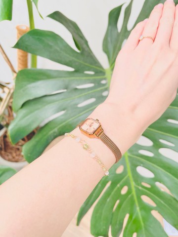 手作手鍊  橄欖石  日本手作家