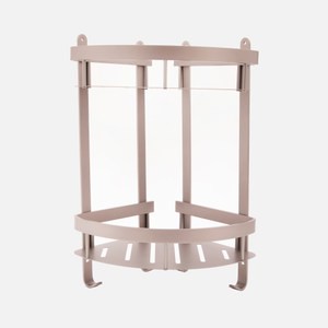 無鋁倫比兩層式三角壁掛架 槍灰色