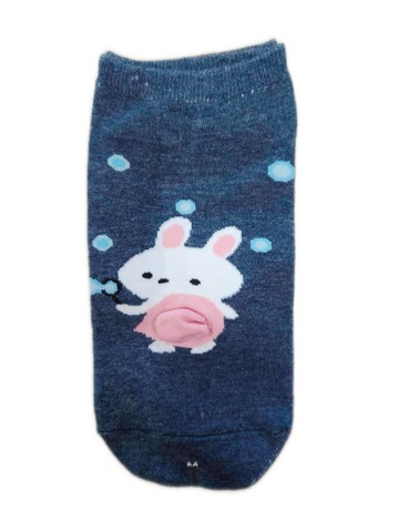 LillyAmor泡泡小兔直版襪-多色任選